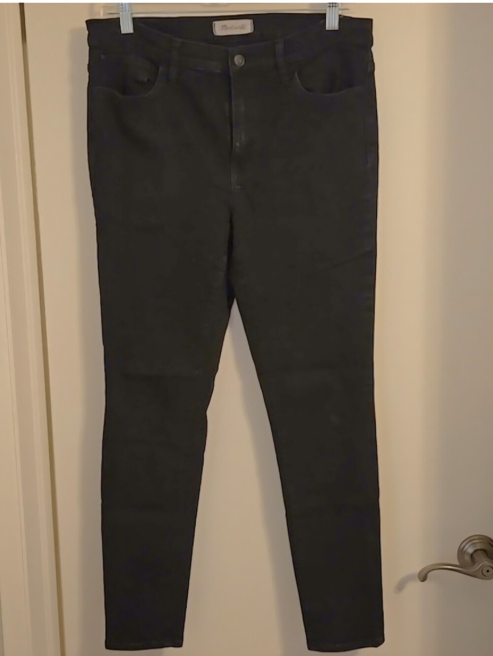 Madewell Women's Black Skinny Jeans